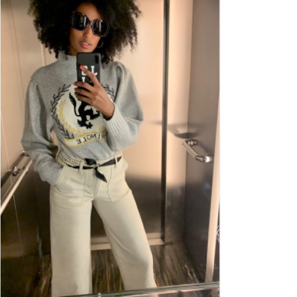 NEW H&M x Pringle of Scotland Knit Mock-turtleneck Sweater - Picture 3 of 6